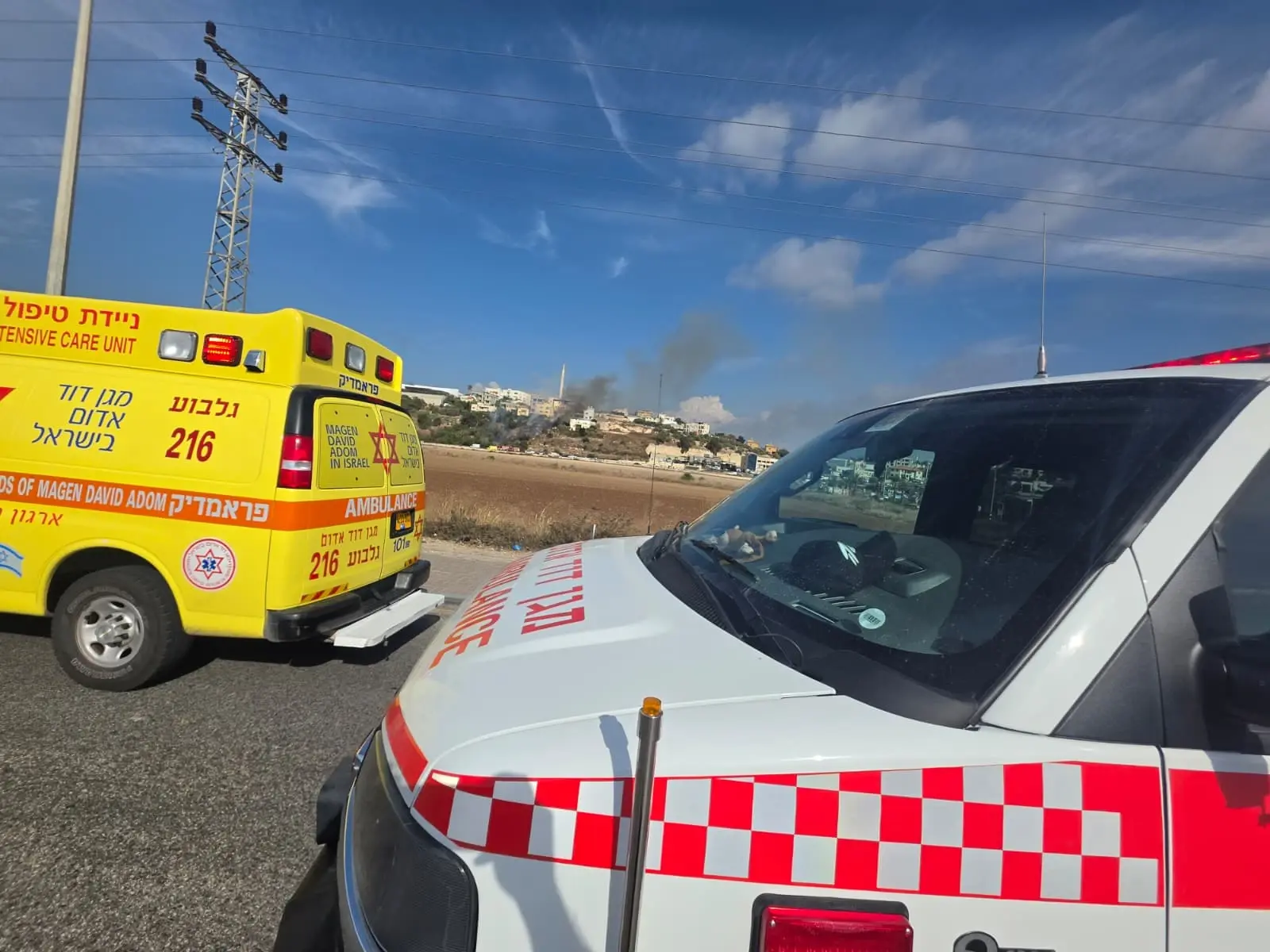 מטוס קל התרסק בכביש 65 סמוך לכפר קרע מטוס קל התרסק בכביש 65 סמוך לכפר קרע