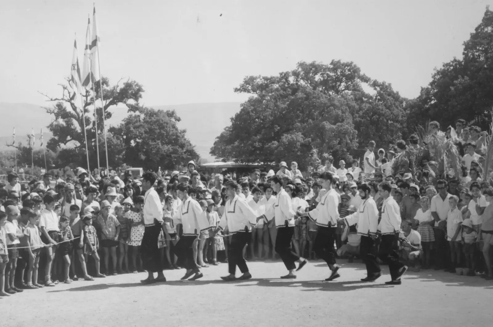 חגיגת סוכות בחורשת טל, 1963 חגיגת סוכות בחורשת טל, 1963