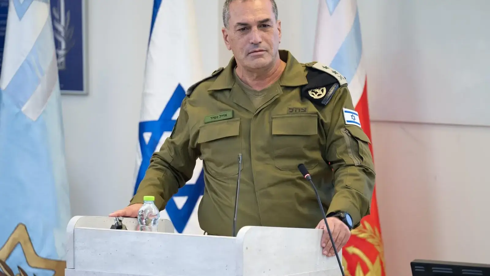 הרמטכ"ל אייל זמיר בכנס הצגת לקחי ה-7 באוקטובר, 5 באוקטובר 2026 הרמטכ"ל אייל זמיר בכנס הצגת לקחי ה-7 באוקטובר, 5 באוקטובר 2026
