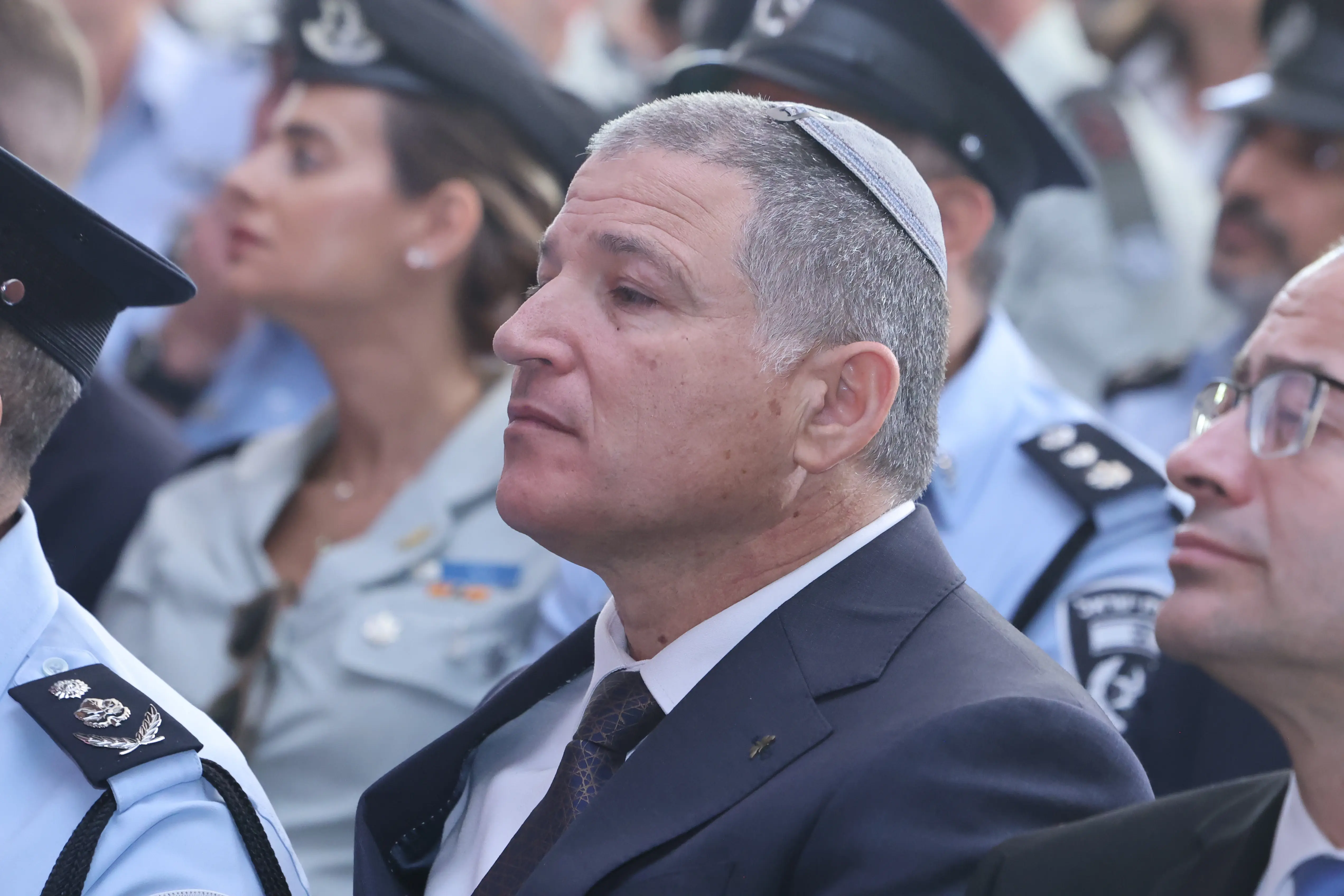 ראש השב"כ דוד זיני, טקס האזכרה הממלכתי לחללי שבעה באוקטובר, הר הרצל, 5 באוקטובר 2026