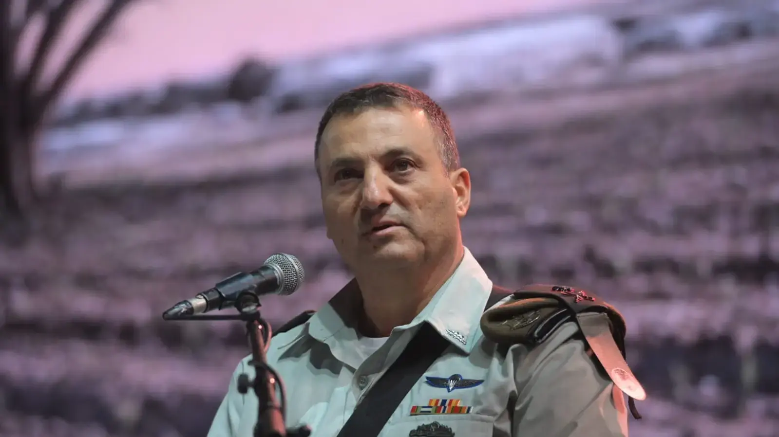 מפקד פיקוד דרום, יניב עשור, טקס זיכרון 7.10, מועצה איזורית אשכול, 6 באוקטובר 2026