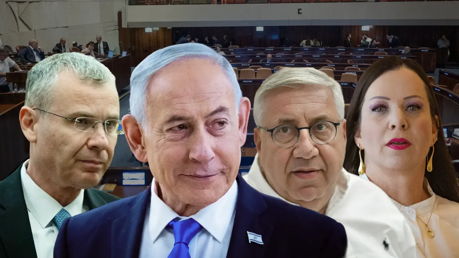 בנימין נתניהו, יריב לוין, טלי גוטליב, יעקב ברדוגו, כנסת