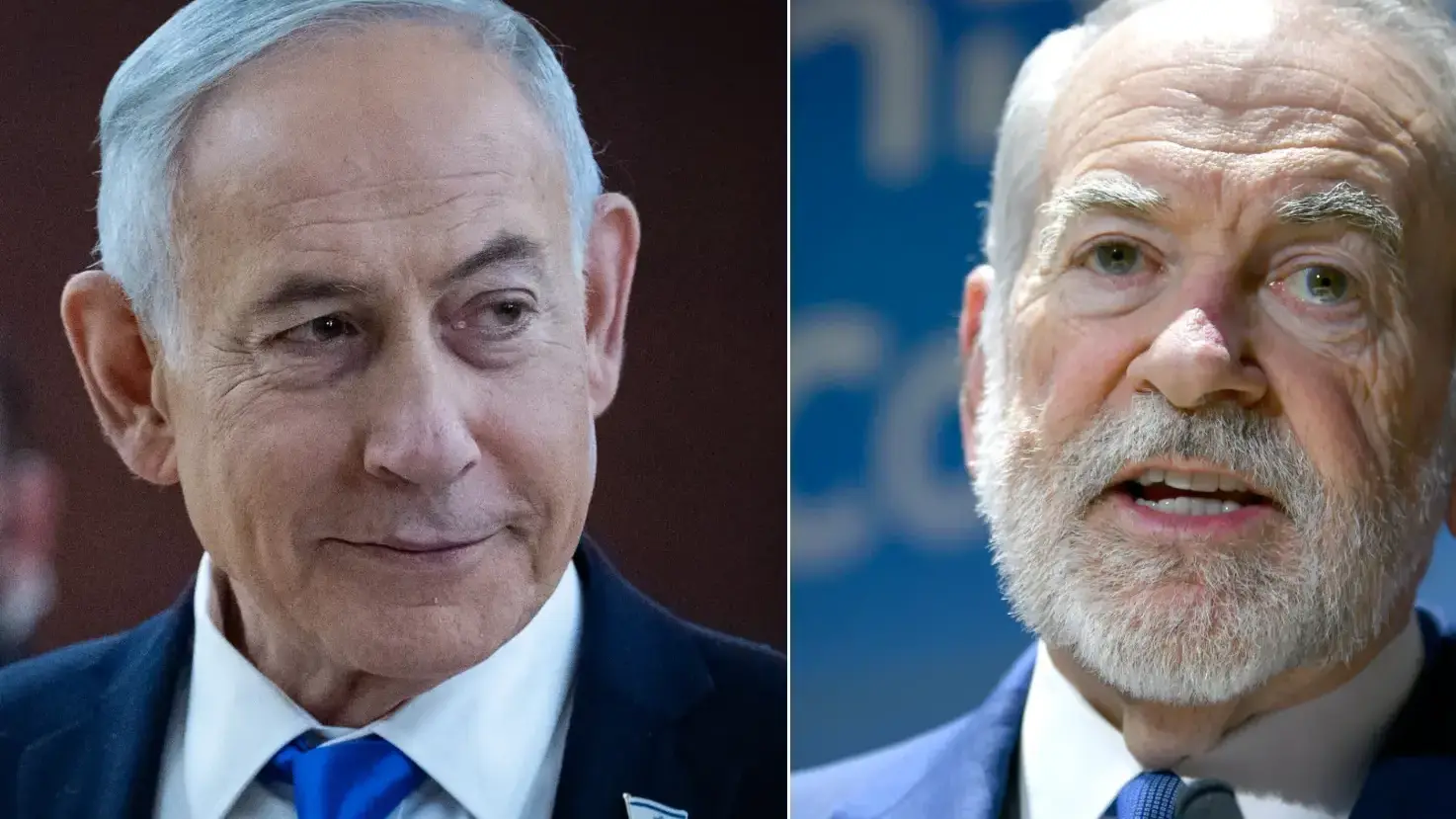 מייק האקבי בנימין נתניהו מייק האקבי בנימין נתניהו