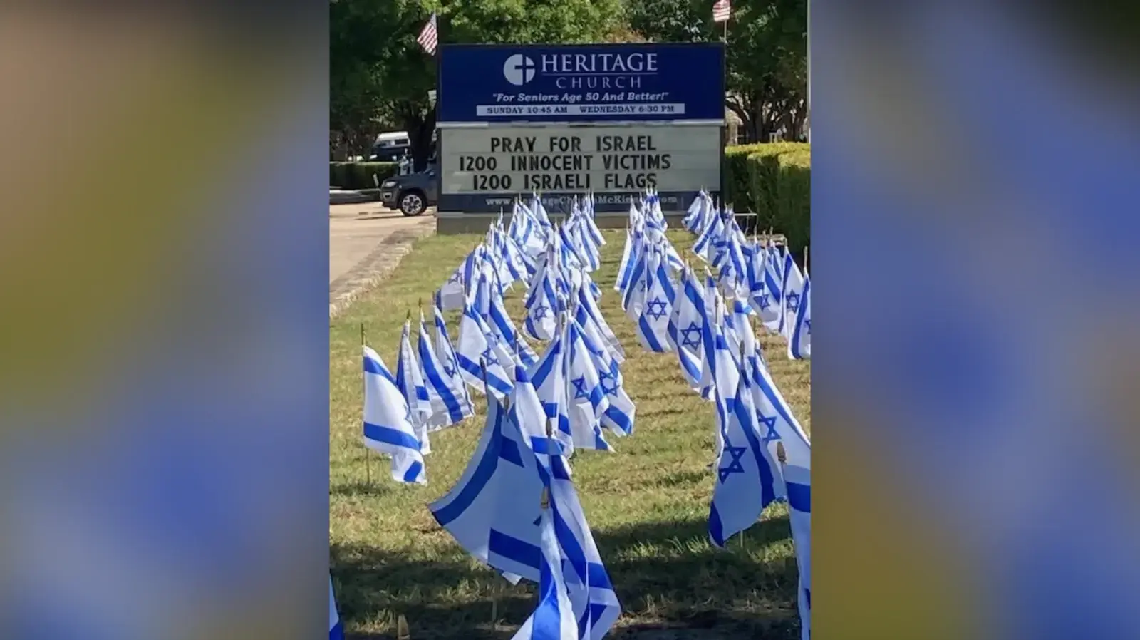 דגלי ישראל הושחתו והוצתו מחוץ לכנסיות בארה"ב ובקנדה