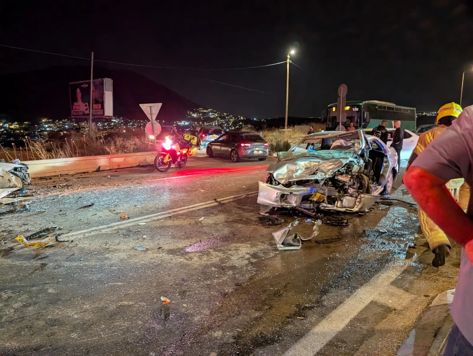 תאונת דרכים קטלנית בכביש 65 תאונת דרכים קטלנית בכביש 65