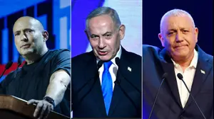 גדי איזנקוט, בנימין נתניהו, נפתלי בנט