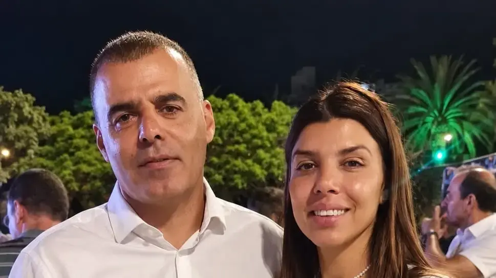 ראש עיריית כפר סבא, רפי סער ואשתו ראש עיריית כפר סבא, רפי סער ואשתו