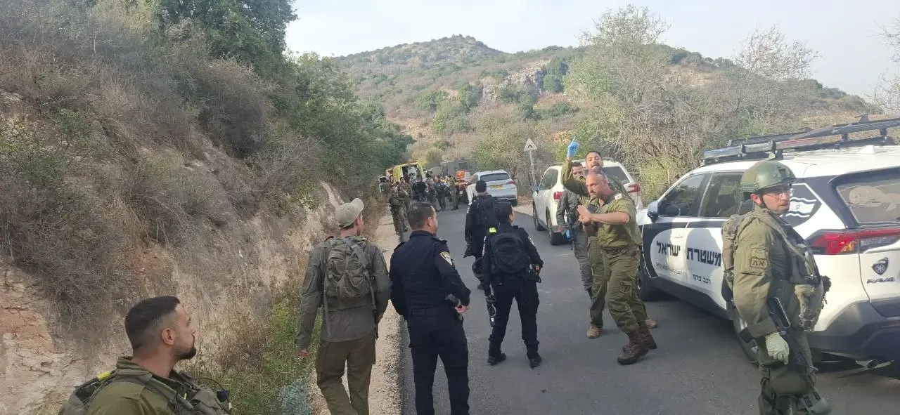 אירוע רב נפגעים, 12 פצועים מפיצוץ נפל, רכס רמים, גבול הצפון