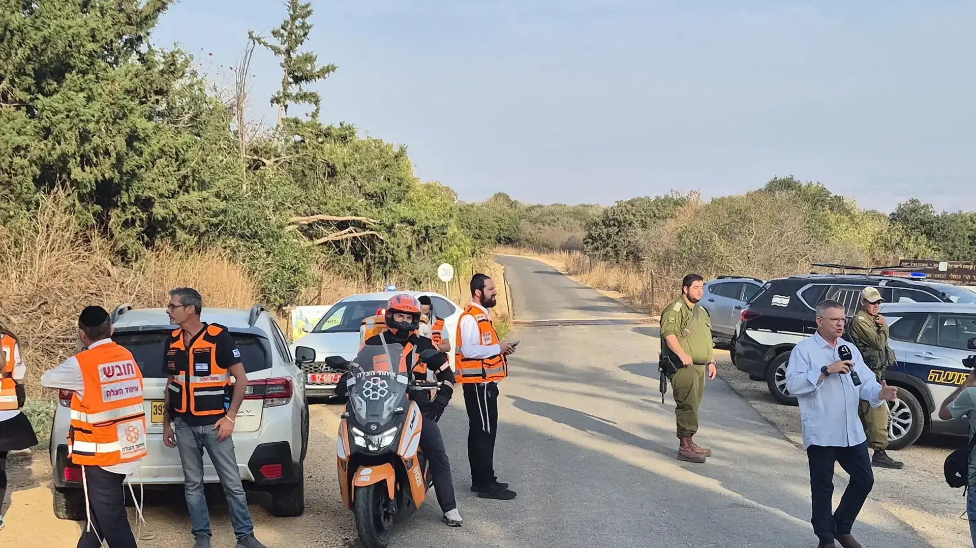 אירוע רב נפגעים, פצועים מפיצוץ נפל, רכס רמים, גבול הצפון אירוע רב נפגעים, פצועים מפיצוץ נפל, רכס רמים, גבול הצפון