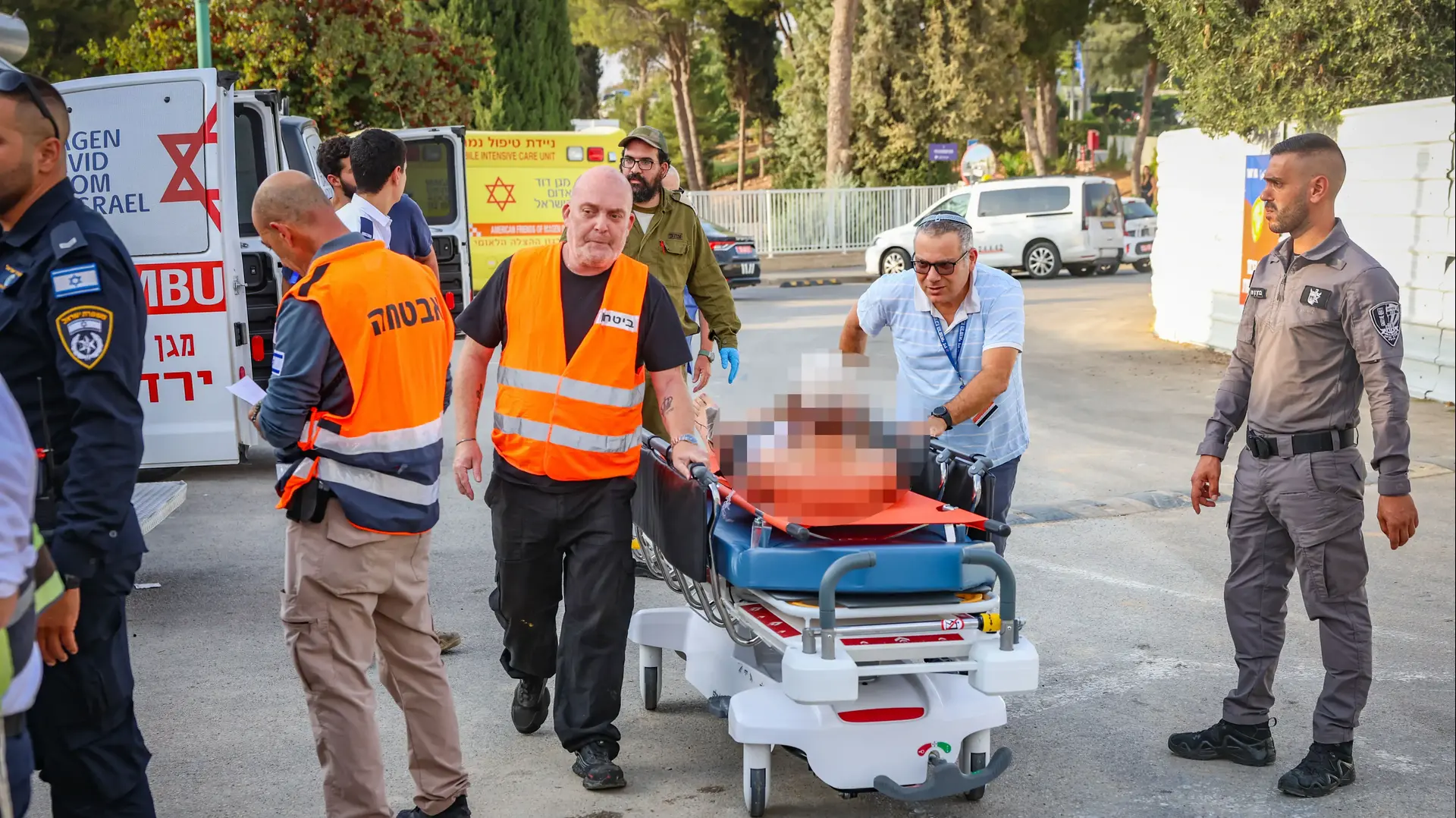 פינוי פצועים אירוע רב נפגעים, רמב"ם, 12 באוקטובר 2026 פינוי פצועים אירוע רב נפגעים, רמב"ם, 12 באוקטובר 2026