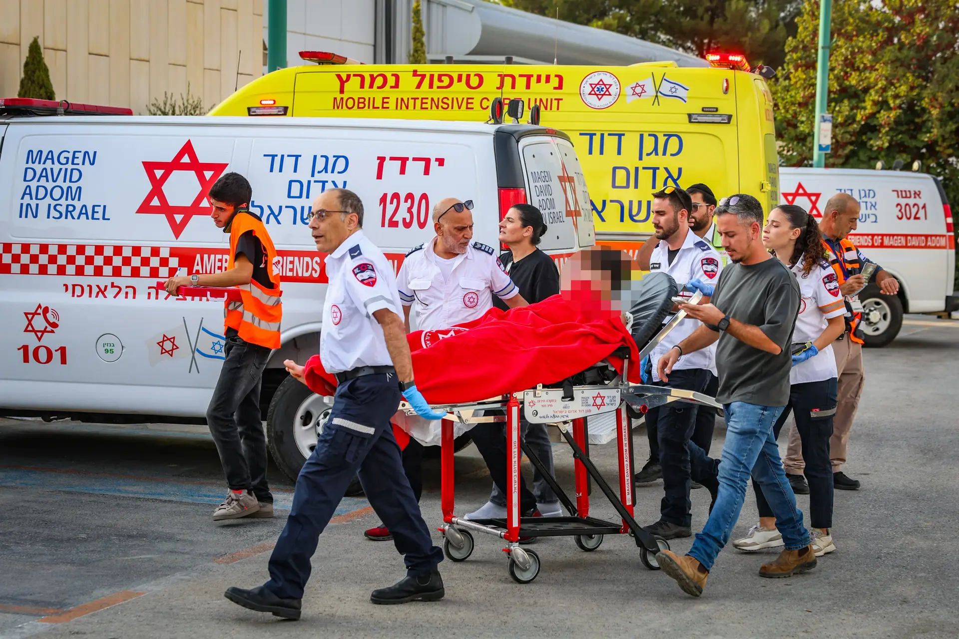 פינוי פצועים אירוע רב נפגעים, רמב"ם, 12 באוקטובר 2026