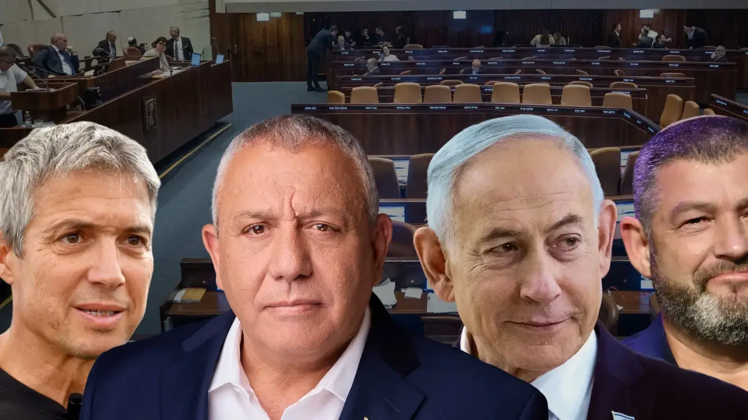 מימין לשמאל: עופר וינטר, בנימין נתניהו, גדי איזנקוט, יועז הנדל מימין לשמאל: עופר וינטר, בנימין נתניהו, גדי איזנקוט, יועז הנדל