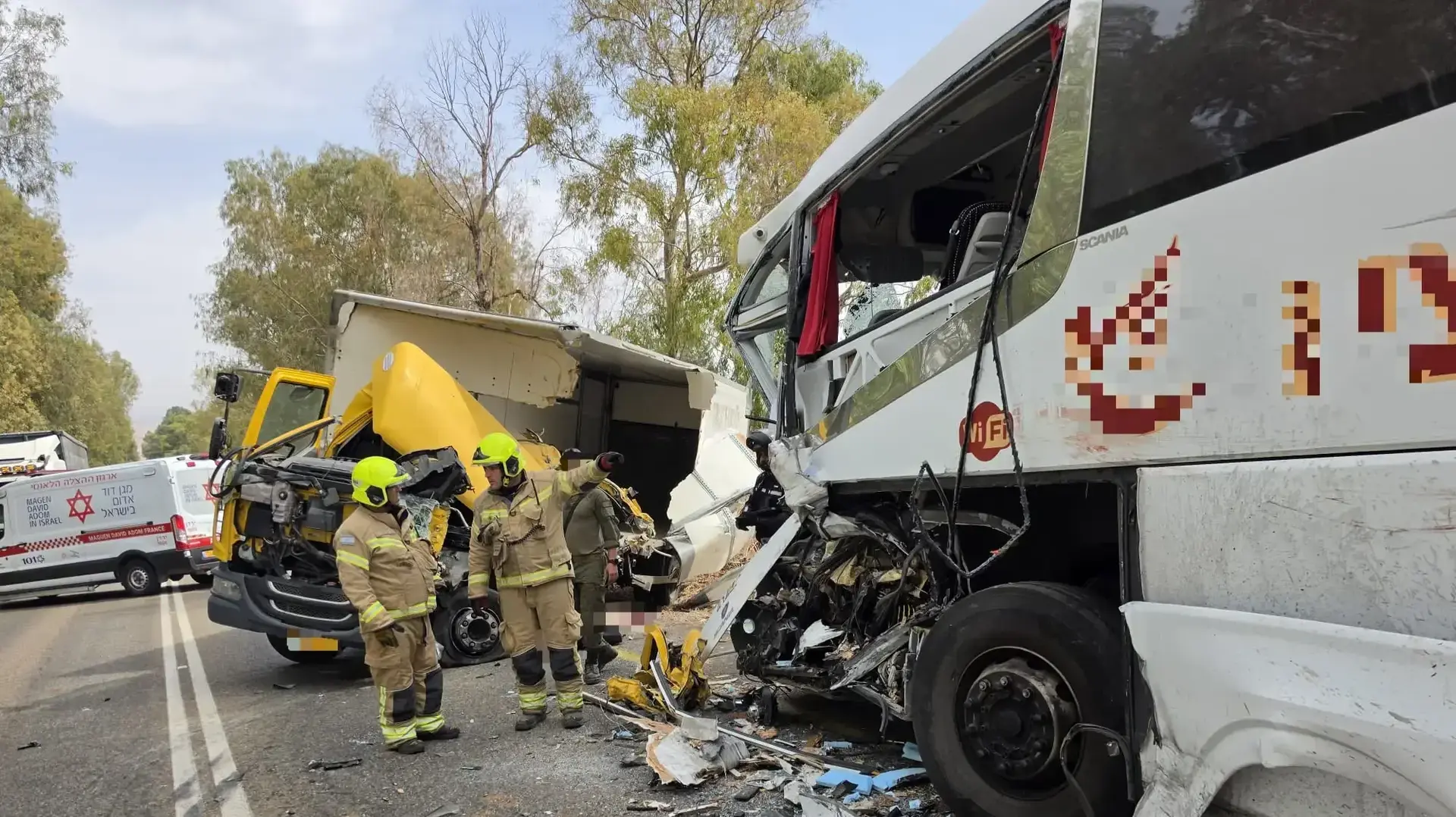 הרוג בתאונת דרכים בין אוטובוס למשאית בכביש 91 סמוך למחניים, 15 באוקטובר 2026 הרוג בתאונת דרכים בין אוטובוס למשאית בכביש 91 סמוך למחניים, 15 באוקטובר 2026