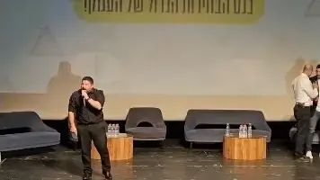 אלמוג כהן בכנס בחירות בעמק יזרעאל