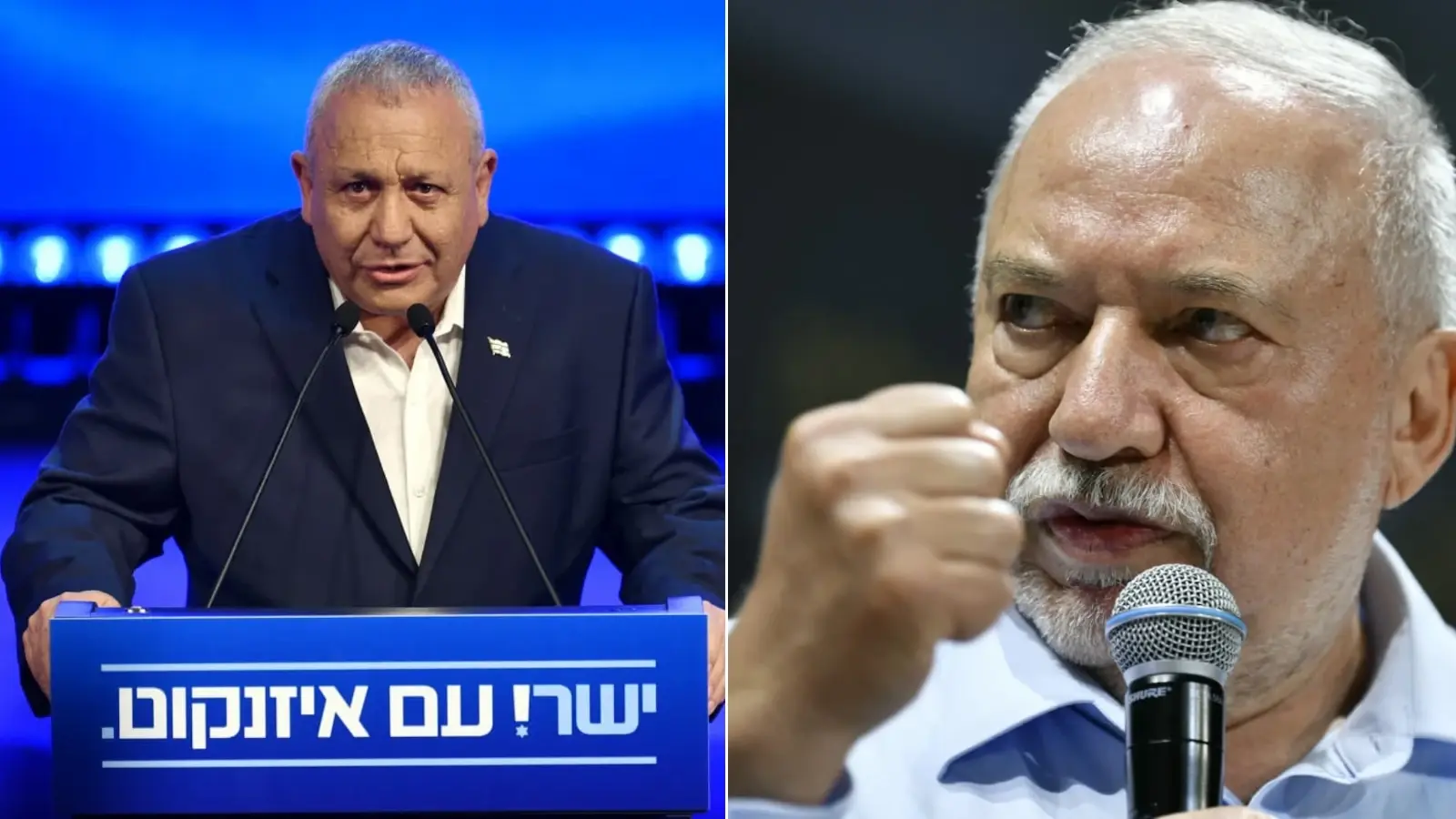 אביגדור ליברמן, גדי איזנקוט אביגדור ליברמן, גדי איזנקוט