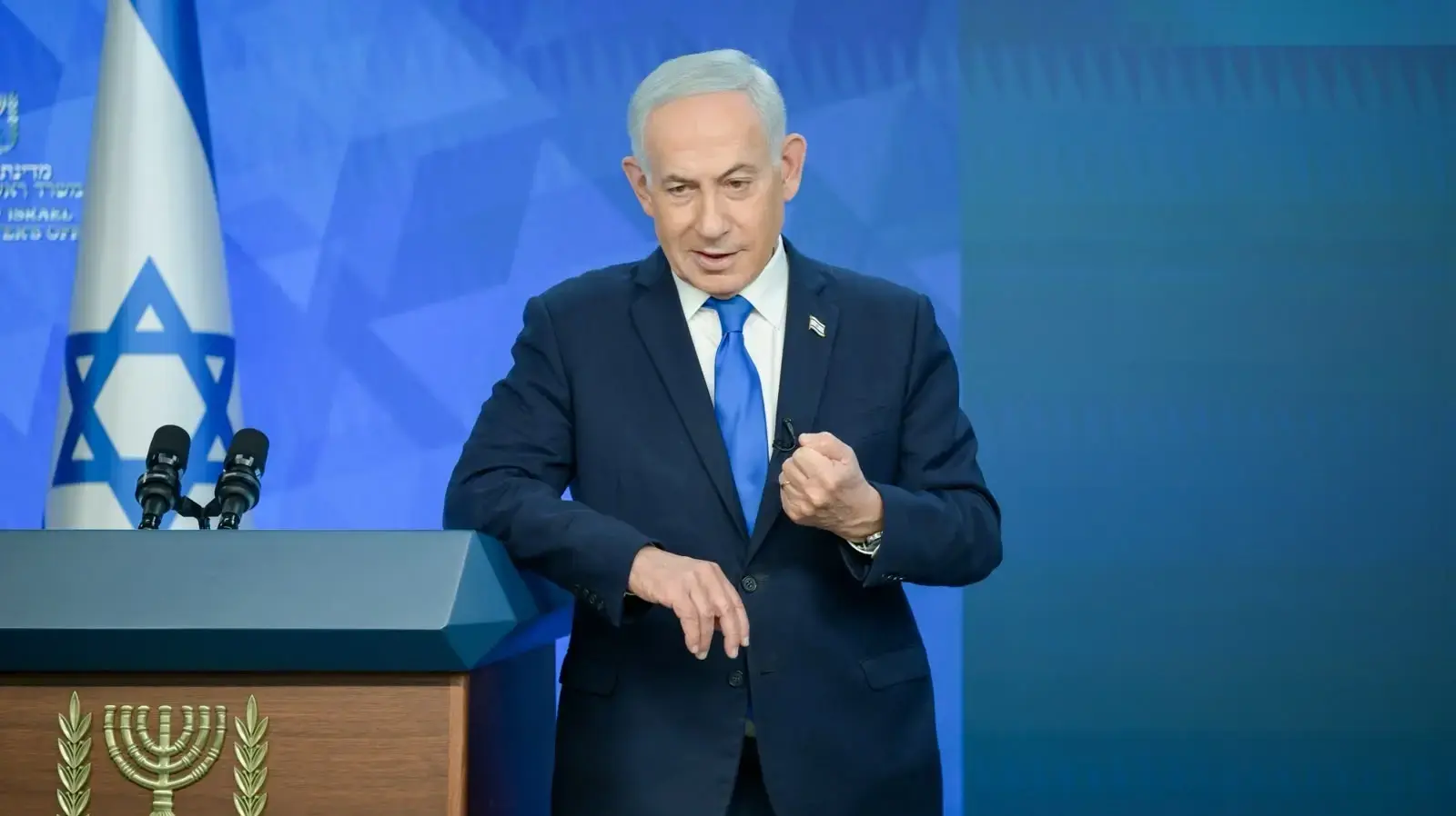 ראש הממשלה בנימין נתניהו מציג את תפיסת הביטחון של ישראל