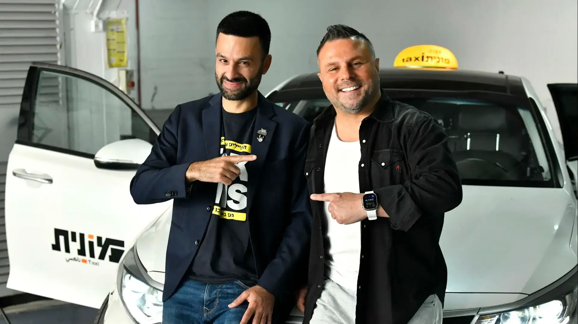 מונית הכנסת- לירון אורפלי טילטיל עם יוסף חדאד