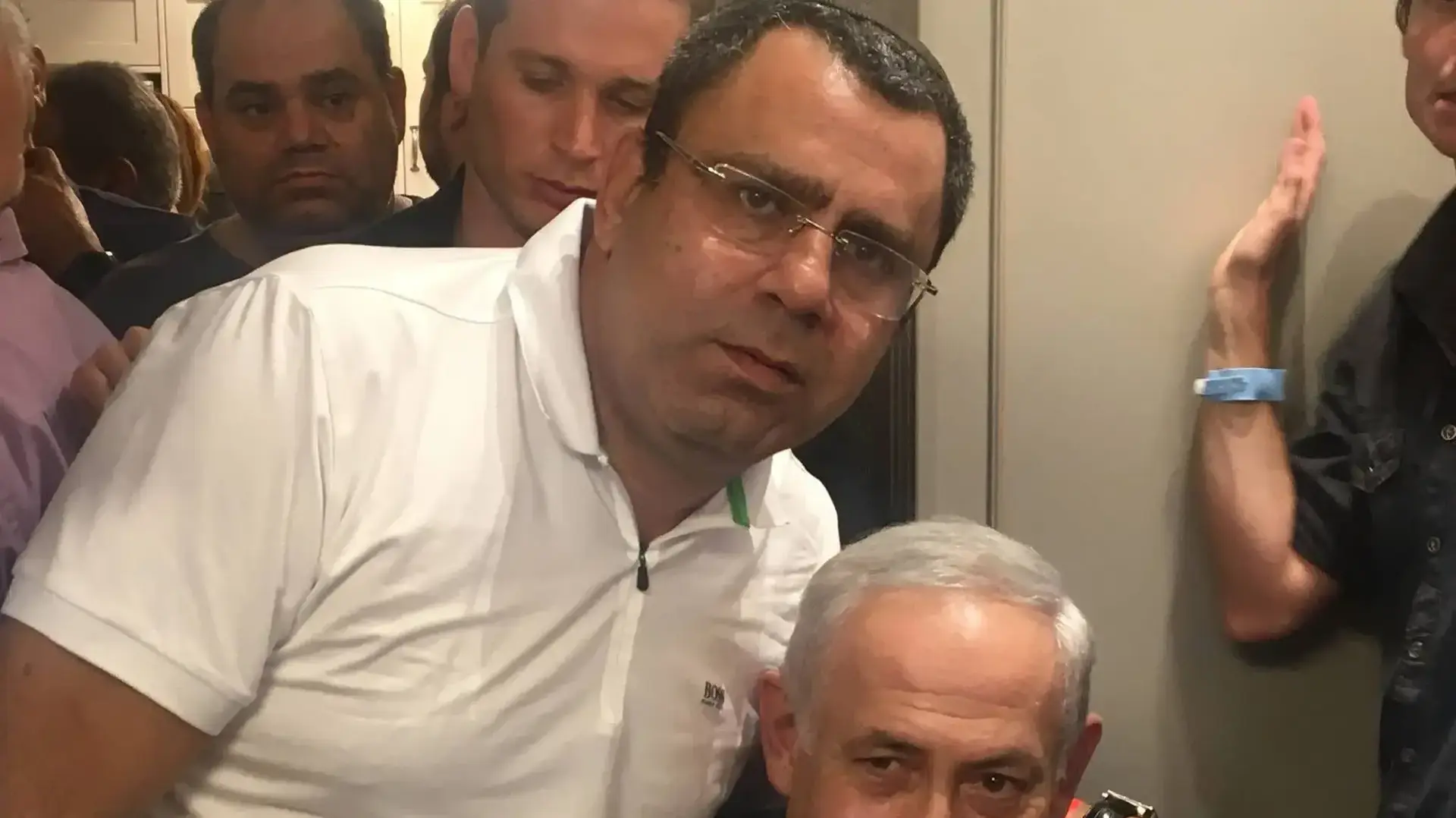 דודו הלוי עם בנימין נתניהו
