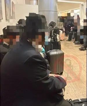 מעצר נוסעים חרדים שנחתו בנתב"ג, 20 באוקטובר 2026