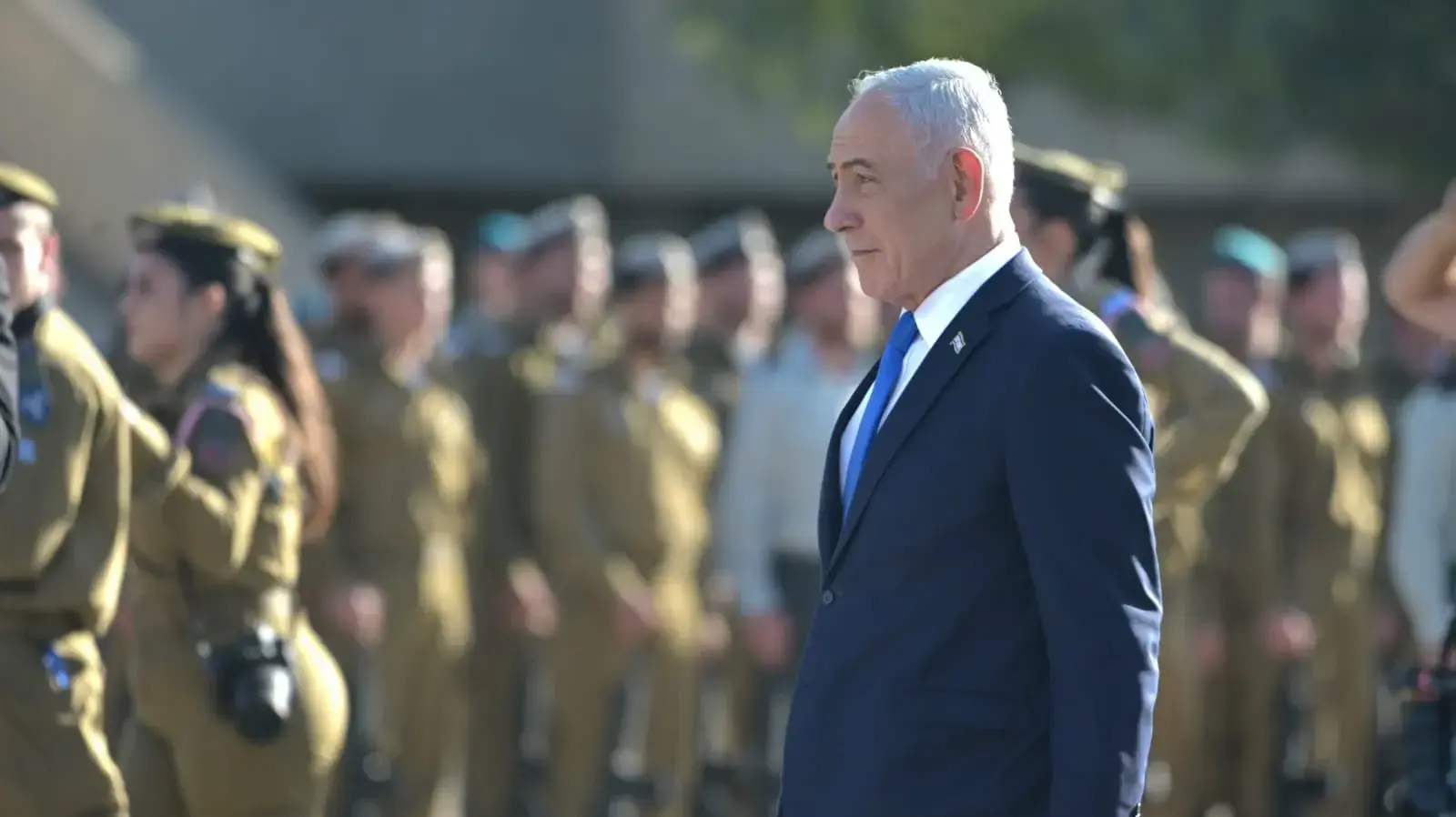 בנימין נתניהו, סיום קורס קצינים לוחמים מחזור 76
,בה"ד 1, מצפה רמון, 21 באוקטובר 2026