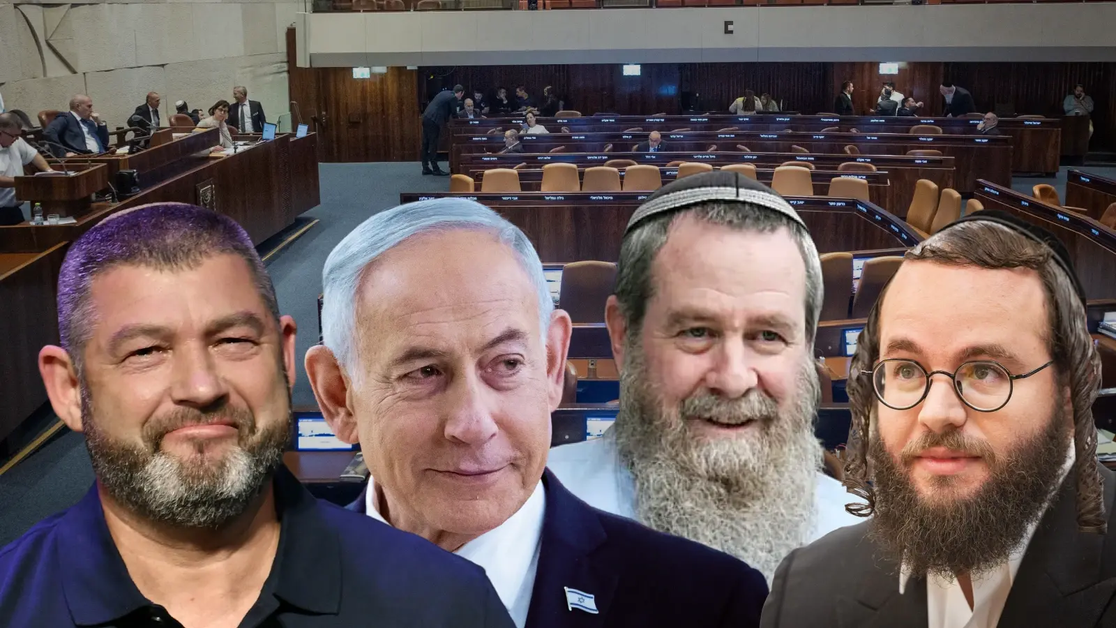 מוטי לייטנר, אבי מעוז, בנימין נתניהו, עופר וינטר