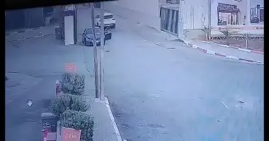 תיעוד הפיגוע סמוך לצומת יהודה