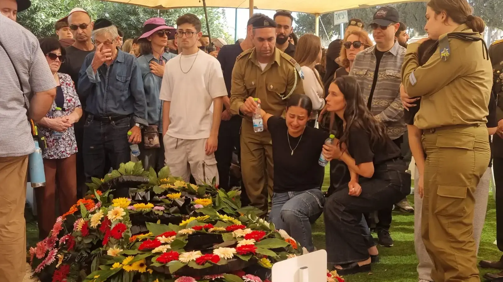 הלוויה של רון רויטמן בבית העלמין באשקלון
