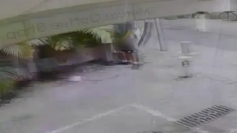 כך תועד מפוקח מין חושף את איבר מינו בפני צעירה בת״א כך תועד מפוקח מין חושף את איבר מינו בפני צעירה בת״א