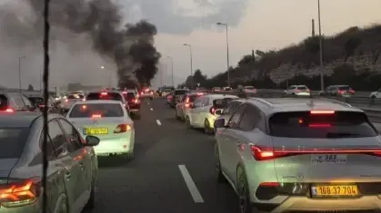 מחאה מפגינים דרוזים, עומסים כבדים באזור מחלף אליקים כביש 6 מחאה מפגינים דרוזים, עומסים כבדים באזור מחלף אליקים כביש 6