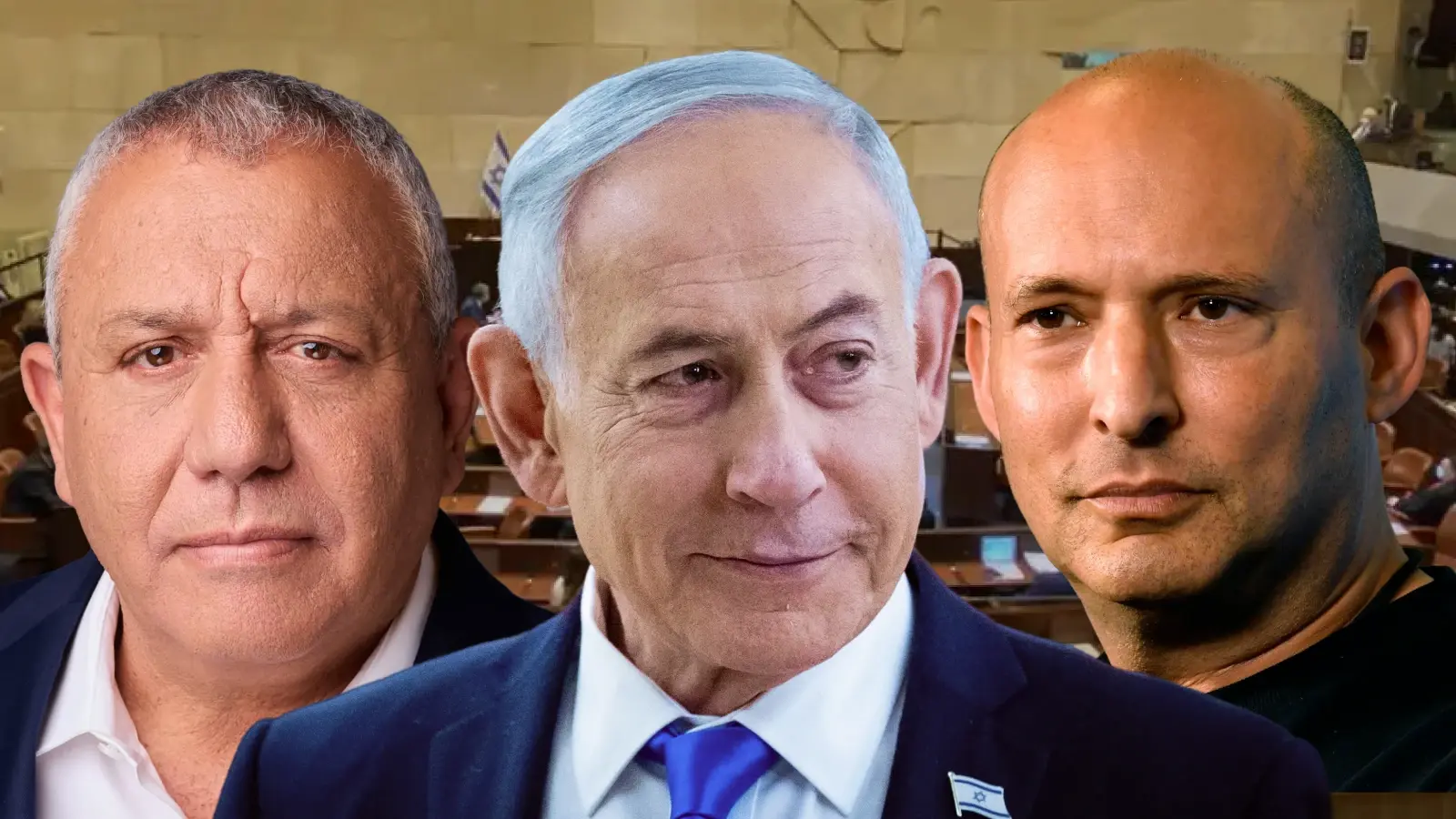 נפתלי בנט, בנימין נתניהו, גדי איזנקוט
