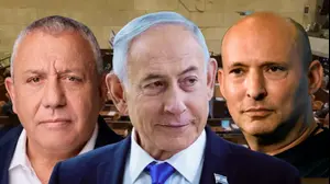 נפתלי בנט, בנימין נתניהו, גדי איזנקוט