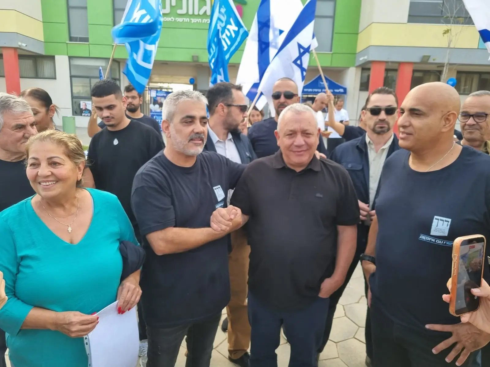 גדי איזנקוט, ביקור באופקים, יום הבחירות, 27 באוקטובר 2026