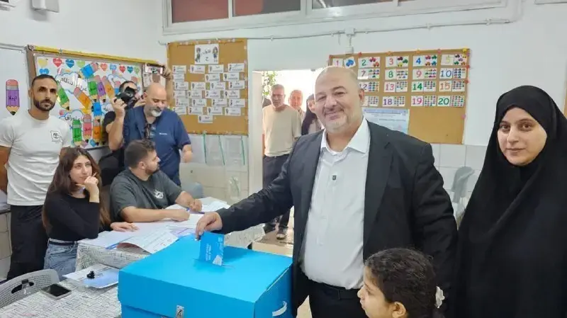 מנסור עבאס מצביע, בחירות 2026