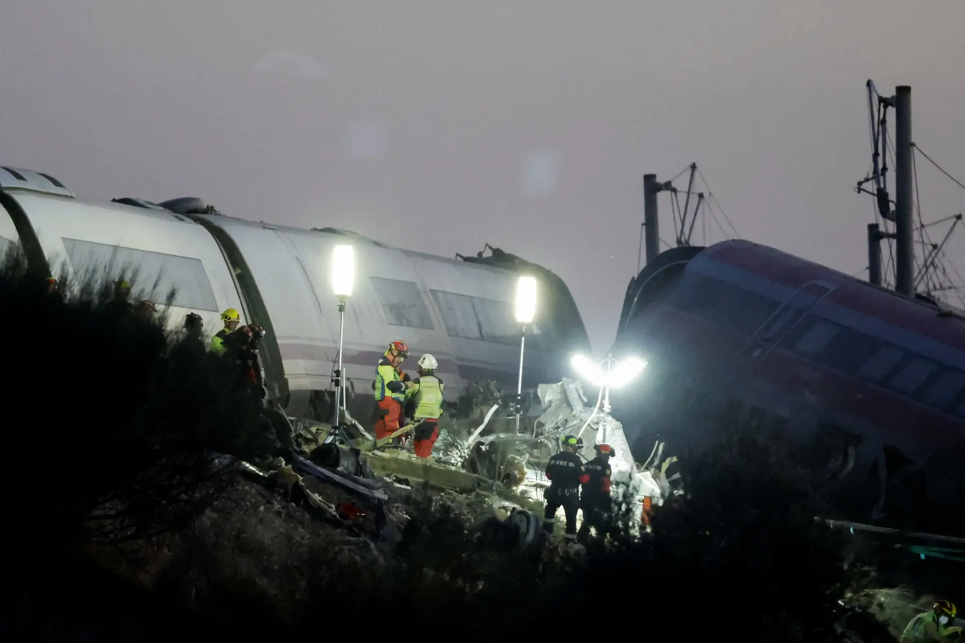אסון התנגשות הרכבות בספרד אסון התנגשות הרכבות בספרד