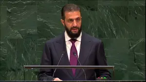 אחמד א-שרע, נשיא סוריה, עצרת האו"ם, 23 בספטמבר 2026