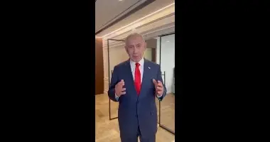 ראש הממשלה בנימין נתניהו לפני נסיעתו לעצרת הכללית של האו"ם בניו יורק