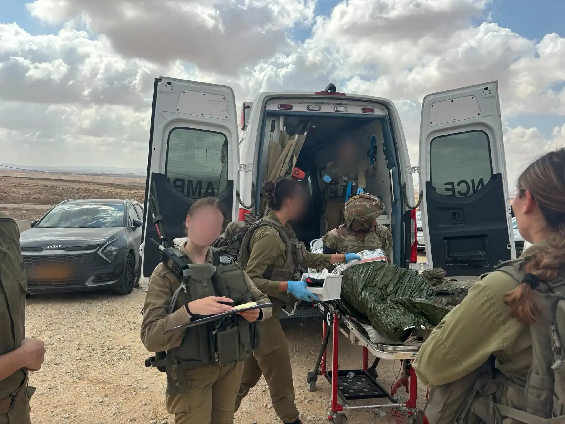 תרגיל של חיל הרפואה, אילת תרגיל של חיל הרפואה, אילת