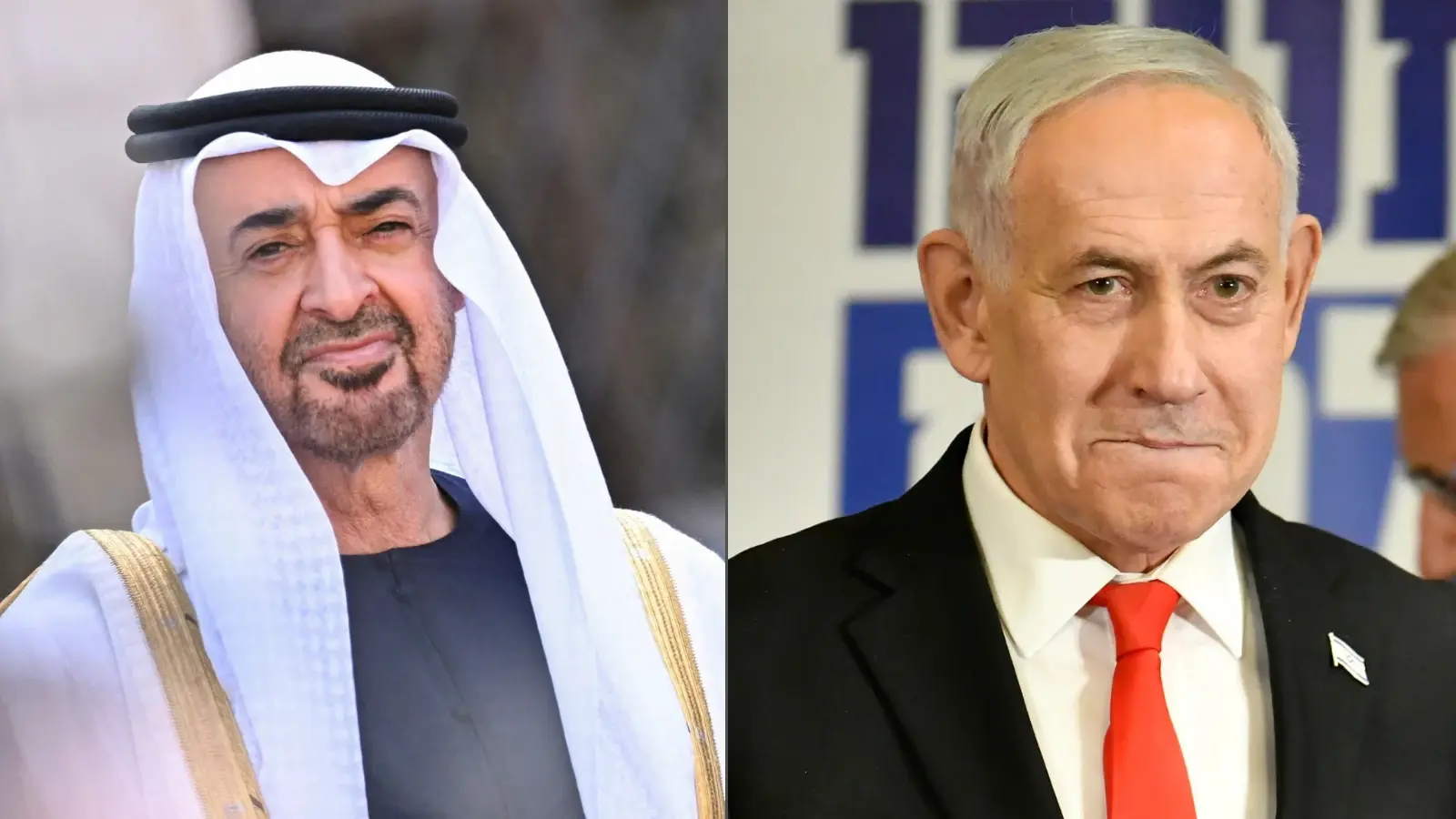 בנימין נתניהו, מוחמד בן זאיד