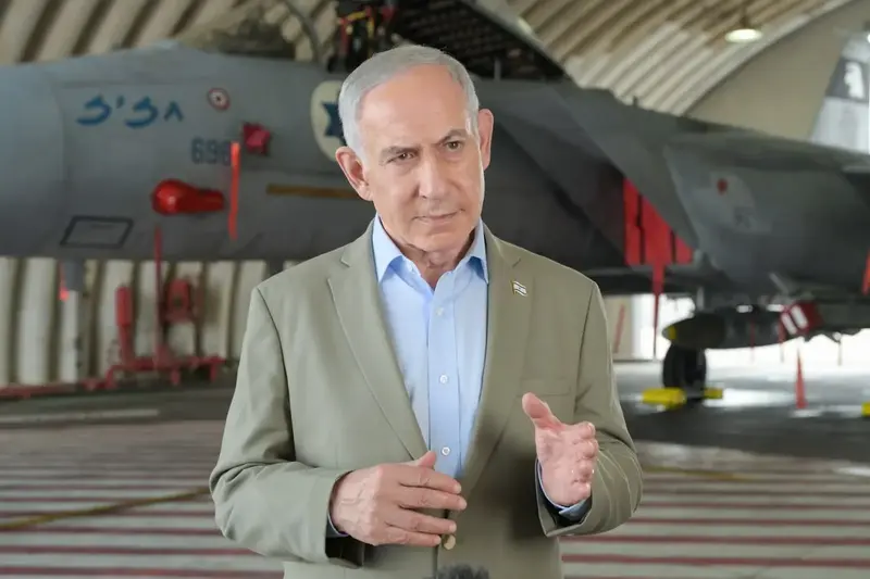 ראש הממשלה בנימין נתניהו בסיור בסיס חיל האוויר בתל נוף, 29 בספטמבר 2026