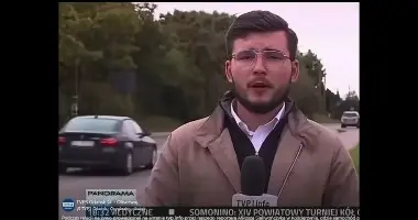 הכתב דיווח על תאונה קטלנית - ואז, מול המצלמה, התרחשה אחת נוספת