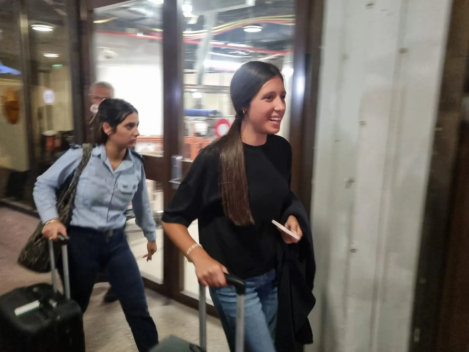 רגעי הנחיתה בנתבג